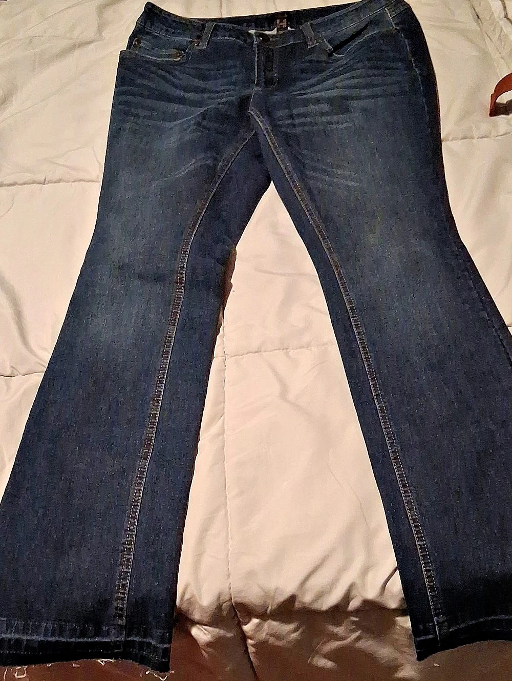 G.I.L.I. Boot Cut Jeans Blue Waist 8P